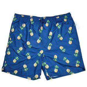 NWT  Old Navy Pineapple Print Swim Shorts Size XL